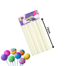 1.Štapići za Cake Pops - Lizalice 150xØ3,8mm - 50kom